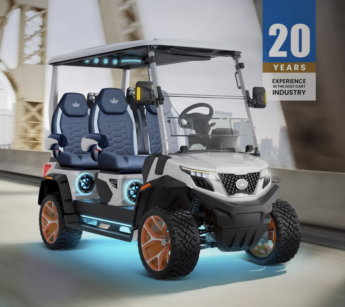 Evolution EV golf cart