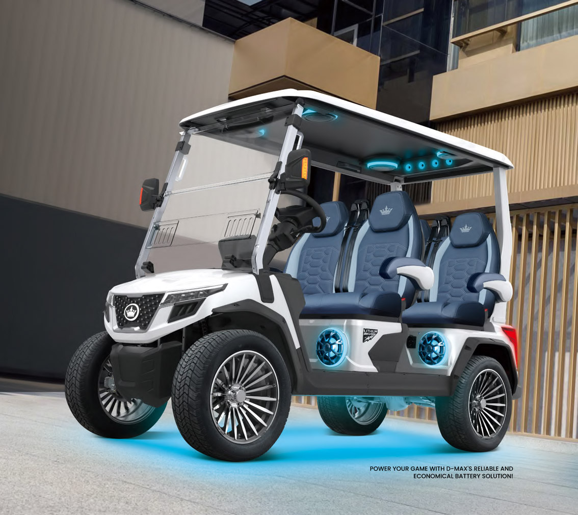 Evolution EV golf cart